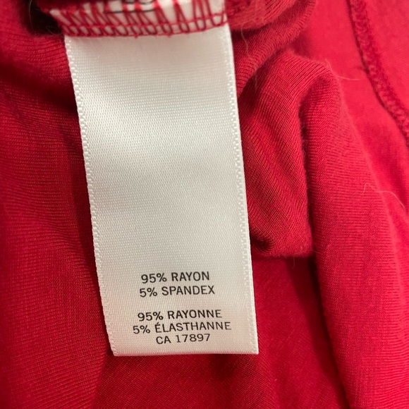 JACOB Red V-Neck Sleeveless Top ~ Size Small - Picture 14 of 14